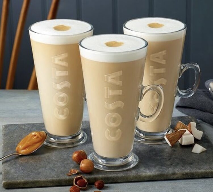 SAY HELLO TO LATTE+ RANGE FROM COSTA COFFEE